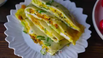 Make Meat and cheese omelet step 5