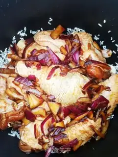 Make Chicken rice step 12
