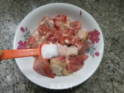 Make Routine cashew chicken step 1