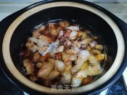Make Salt peppers with five flowers step 4