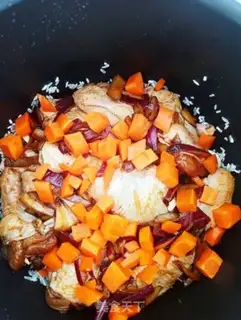 Make Chicken rice step 13
