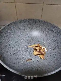 Make Powdered rice with mushrooms step 3
