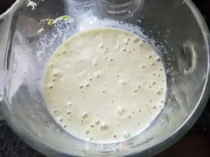 Make Butter banana shake step 4