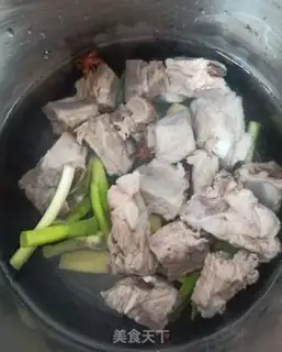 Make Soup with radish step 2