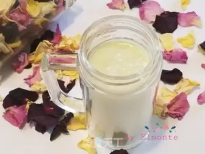 Make Butter banana shake step 5