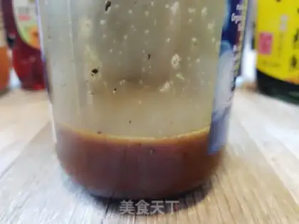 Make Vegetable salad and vinegar step 4