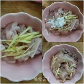 Make Golden mushrooms and pepper pig blood step 7