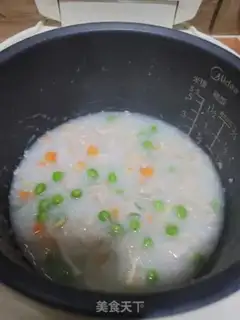 Make Porridge of pea carrots step 7