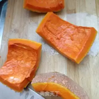 Make Roses make steamed pumpkins step 0