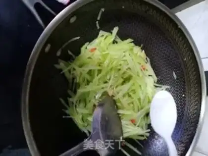 Make Spicy silk step 5