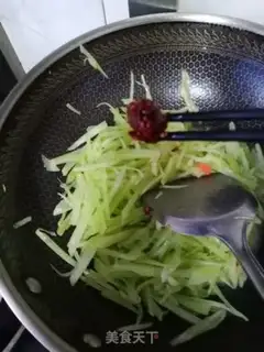 Make Spicy silk step 6