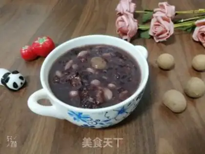 Make Black rice congee step 2