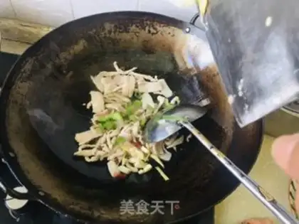 Make Garlic fried meat step 4