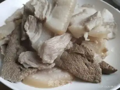 Make Pork tofu pie step 1