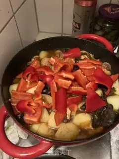 Make Yellow chicken step 14