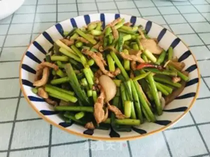 Make Garlic fried meat step 9