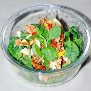 Make Rock fragrance with walnuts step 4