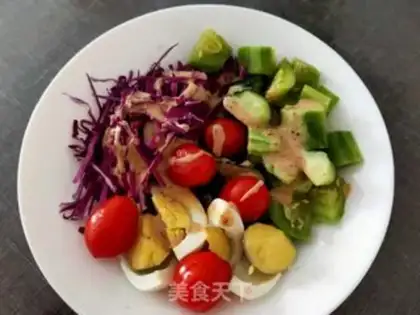 Make Fruit and vegetable egg salad step 10