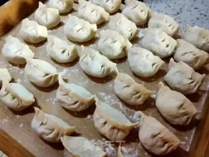Make Porky shrimp dumplings step 15