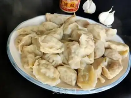 Make Porky shrimp dumplings step 17