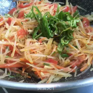 Make Cheese juice and potatoes step 6