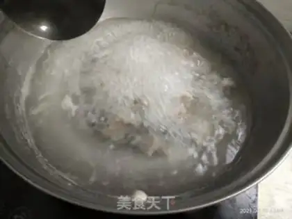 Make Skinny pumpkins boiled river powder step 2