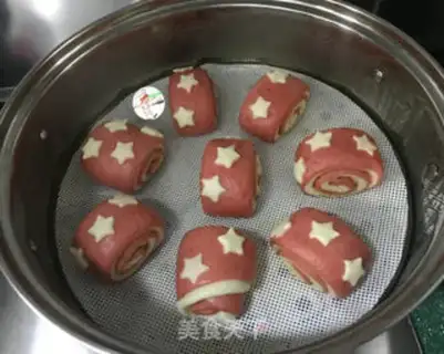 Make Peanut butter, two-coloured buns step 19