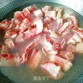 Make Red burn ribs step 1