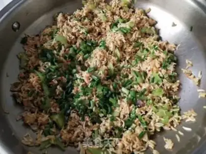 Make Mustard fried rice step 13