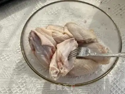 Make The honey chicken is on the wing step 2
