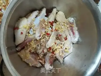 Make Garlic chicken wings step 6
