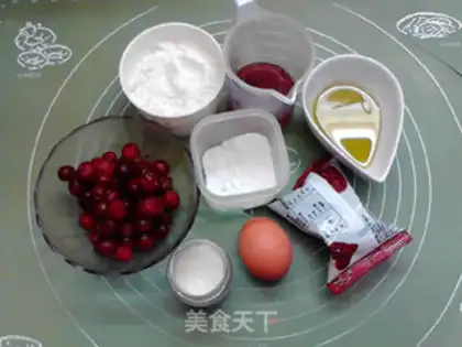 Make Triple cranberry waffles step 0