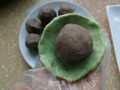 Make Chestnut bean saloons step 11