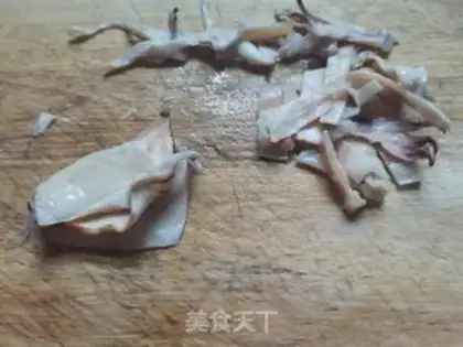 Make Ink fish stew step 1