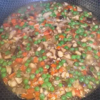Make ♪ Time and meat and rice ♪ step 11