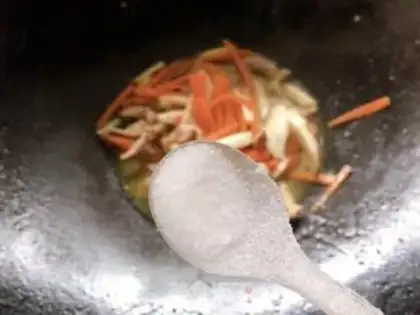 Make Three noodles step 9