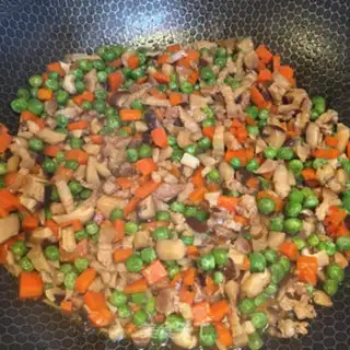 Make ♪ Time and meat and rice ♪ step 12