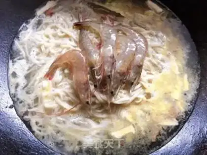 Make Three noodles step 13
