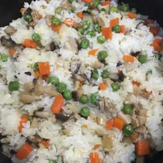 Make ♪ Time and meat and rice ♪ step 16