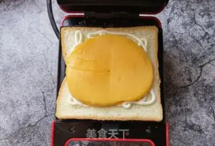 Make Mango egg sandwich step 6