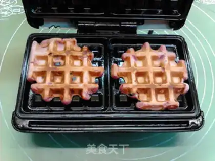 Make Triple cranberry waffles step 11