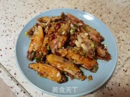 Make Garlic chicken wings step 17