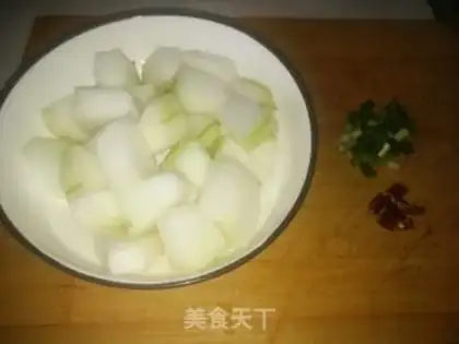 Make Red-hot melons step 0