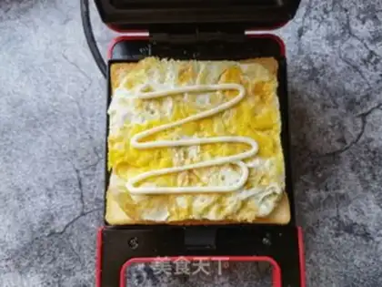 Make Mango egg sandwich step 8