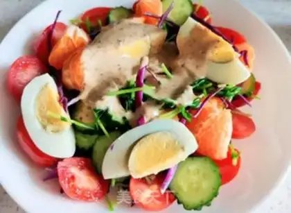 Make Leather salad step 15