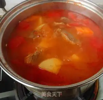 Make The regular borscht step 9