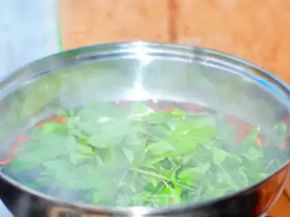 Make ♪ Sprouts of eggs soup ♪ step 2
