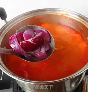 Make The regular borscht step 10