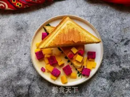 Make Mango egg sandwich step 15