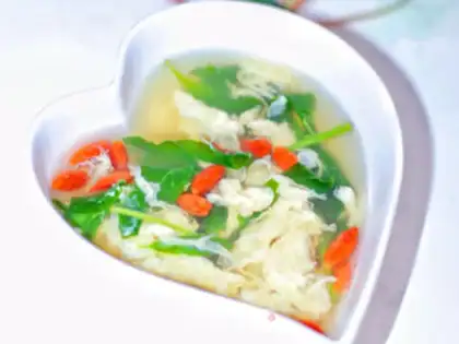Make ♪ Sprouts of eggs soup ♪ step 4